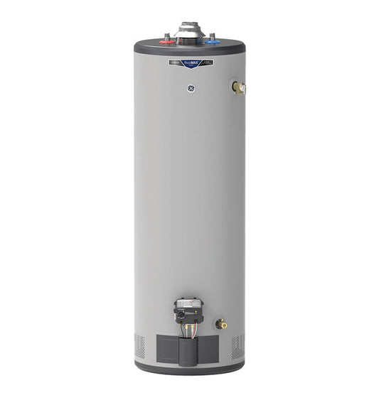 GE RealMAX Choice 40-Gallon Natural Gas Atmospheric Water Heater - GG40T08BXR