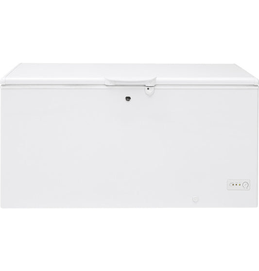 GE ESTAR 15.7 Cu. Ft. Manual Defrost Chest Freezer - FCM16DLWW
