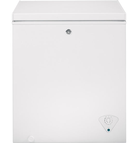 GE 5.1 Cu. Ft. Manual Defrost Chest Freezer - FCM5STWW