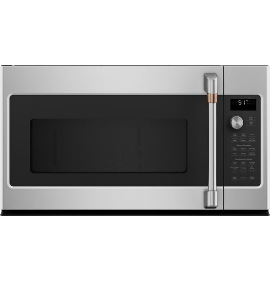 Cafe 1.7 Cu. Ft. Convection Over-the-Range Microwave Oven - CVM517P2RS1
