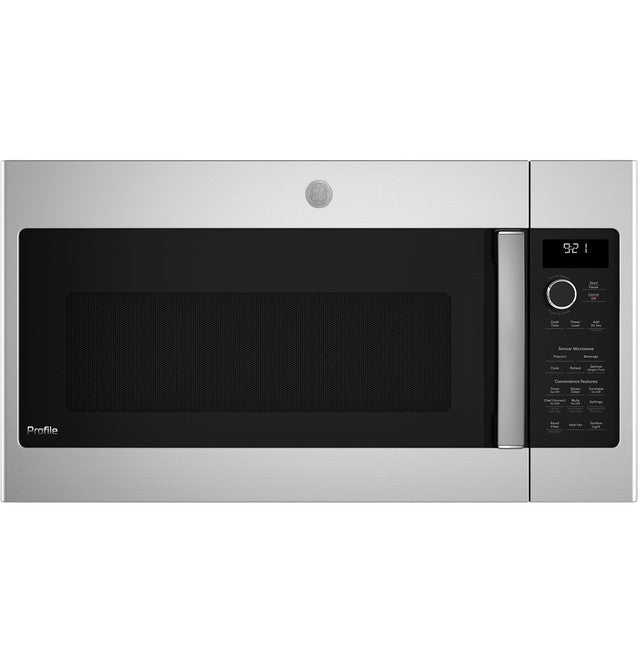 GE Profile 2.1 Cu. Ft. Over-the-Range Sensor Microwave Oven - PVM9215RYSS