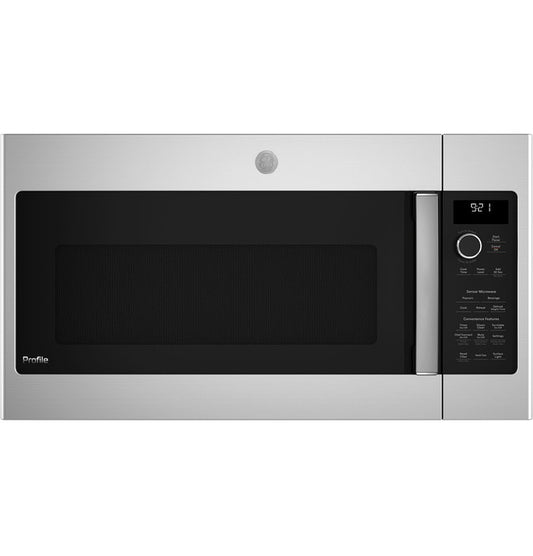 GE Profile 2.1 Cu. Ft. Over-the-Range Sensor Microwave Oven - PVM9215RYSS