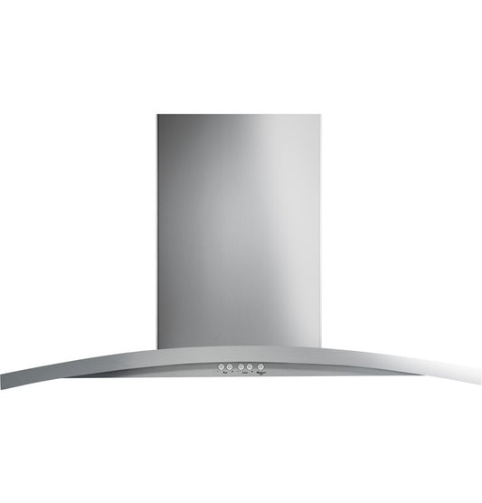 GE 36" Island-Mount Chimney Hood - UVI7361SWSS