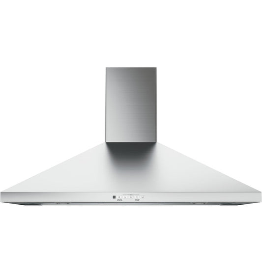 GE 36" Wall-Mount Pyramid Chimney Hood - JVW5361SJSS