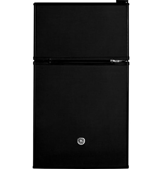 GE ESTAR Double-Door Compact Refrigerator - GDE03GGKBB