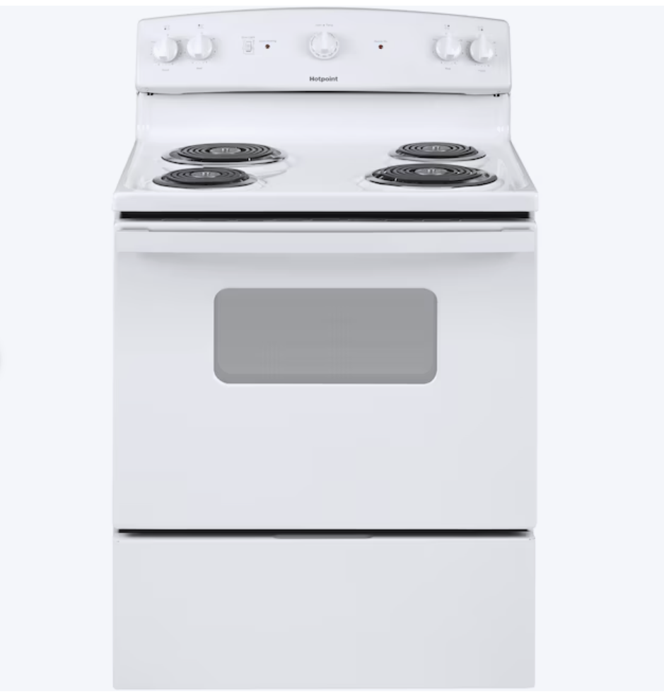 HOTPOINT 30" Free-Standing Electric Range - RBS330DRWW