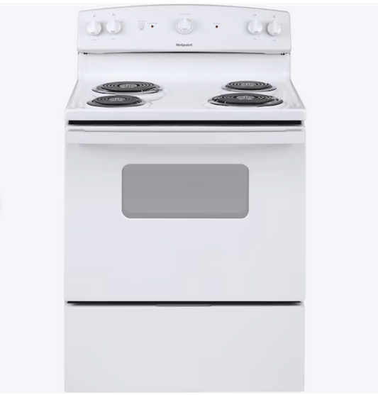 HOTPOINT 30" Free-Standing Electric Range - RBS330DRWW