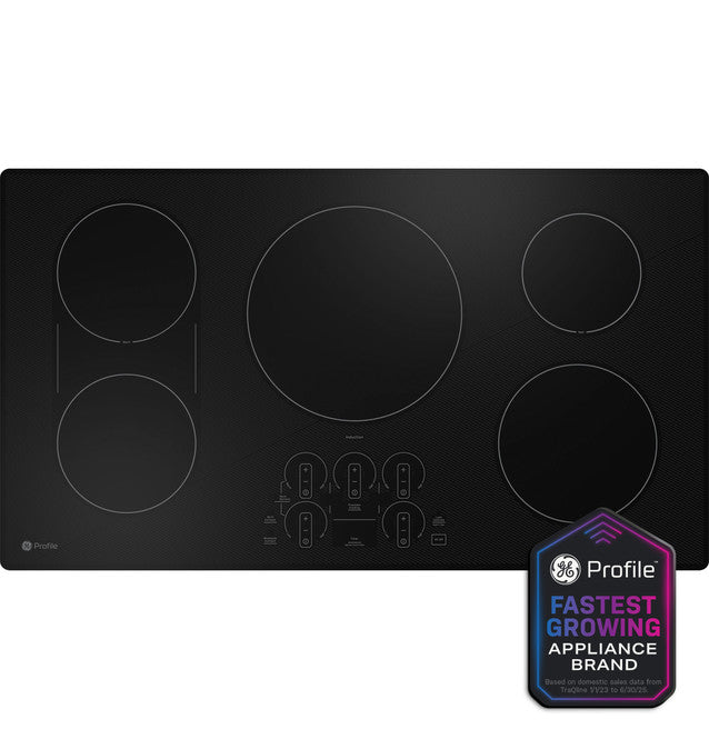 GE Profile ESTAR 36" Built-In Touch Control Induction Cooktop - PHP9036DTBB