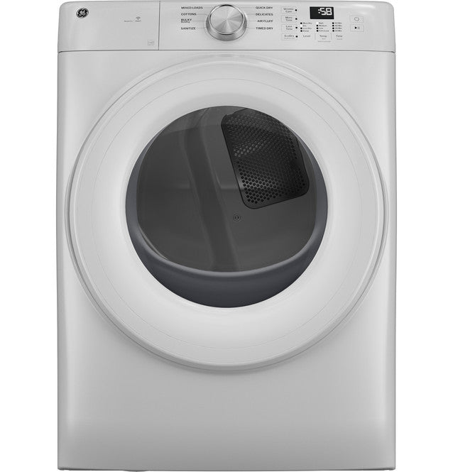 GE ESTAR 7.8 cu. ft. Capacity Smart Front Load Electric Dryer - GFD35ESSYWW