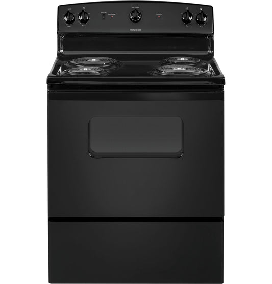 HOTPOINT  ESTAR 30" FREE-STANDING ELECTRIC RANGE - RBS330DRBB
