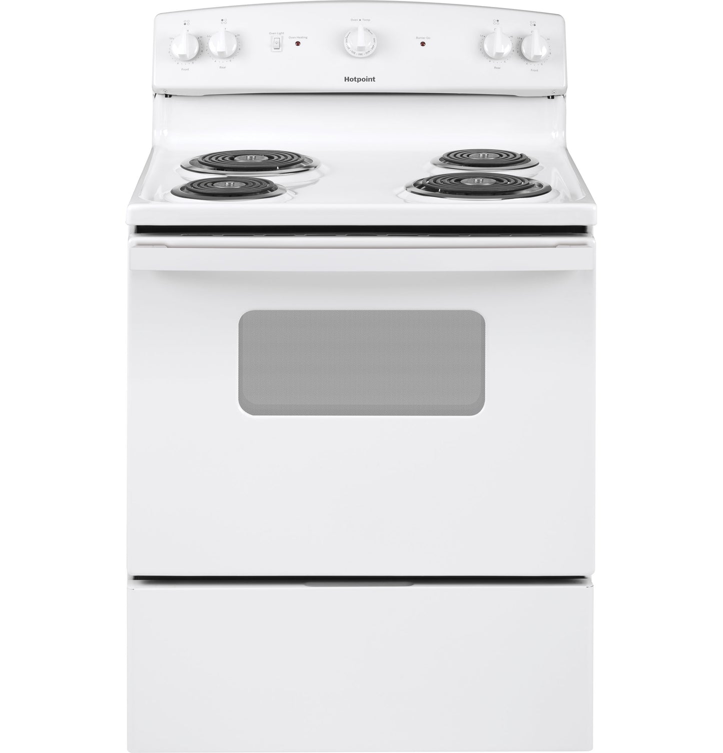 HOTPOINT ESTAR 30" FREE-STANDING ELECTRIC RANGE - RBS330DRWW