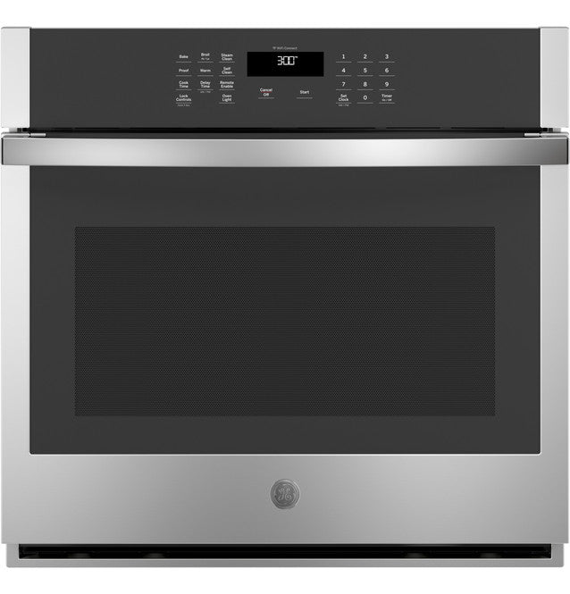 GE 30" Smart Built-In Self-Clean Single Wall Oven - JTS3000SNSS