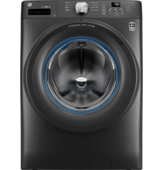 GE ESTAR 4.6 cu. ft. Capacity Smart Front Load Washer - GFW350SPYDS