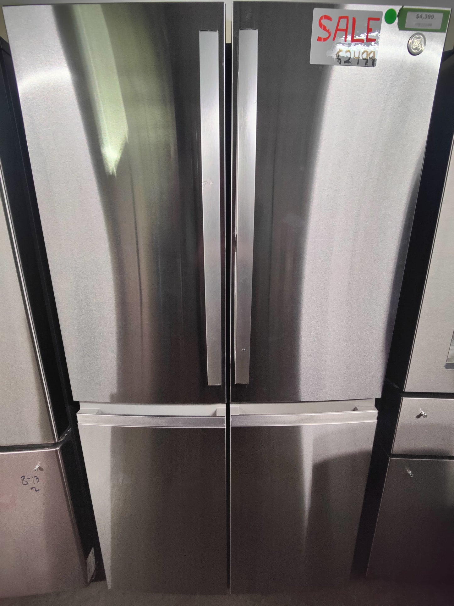 GE Profile 28.4 Cu. Ft. Quad-Door Refrigerator with Door in Door - PAD28BYTFS