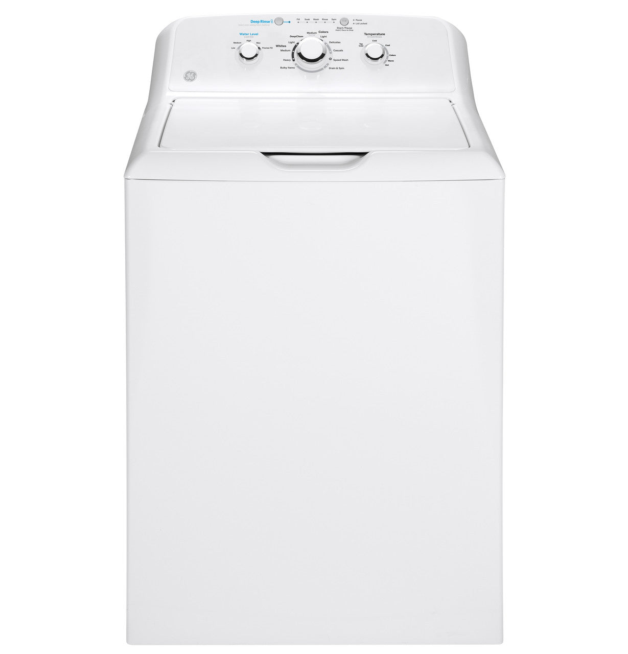 GE® 4.2 cu. ft. Capacity Washer with Stainless Steel Basket - GTW335ASNWW