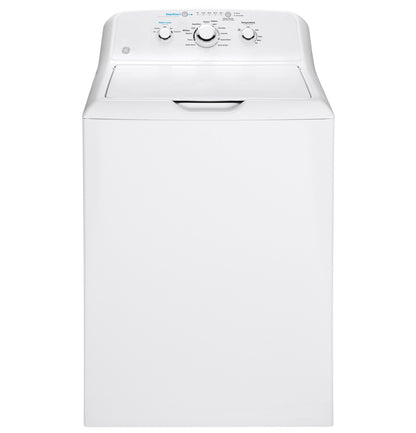 GE® 4.2 cu. ft. Capacity Washer with Stainless Steel Basket - GTW335ASNWW