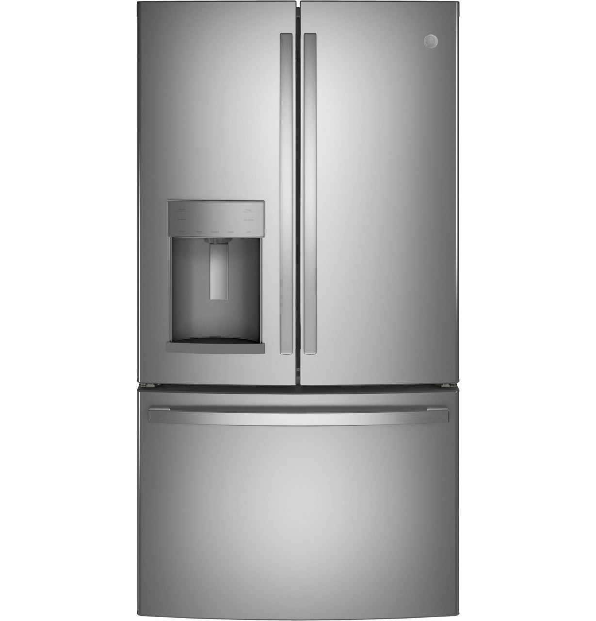 GE ENERGY STAR 27.7 Cu. Ft. Fingerprint Resistant French-Door Refrigerator - GFE28GYNFS