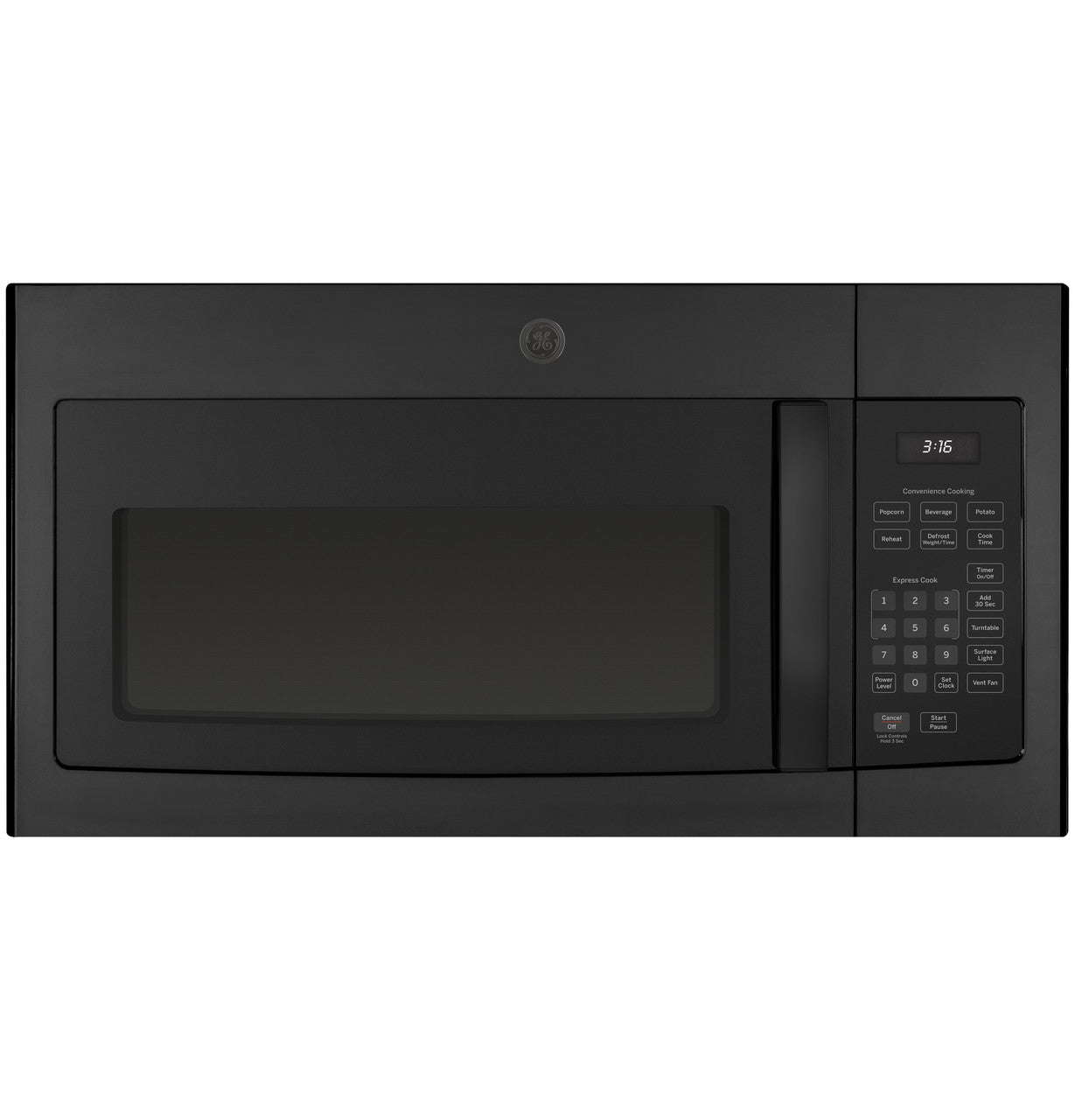 GE 1.6 Cu. Ft. Over-the-Range Microwave Oven - JVM3160DFBB