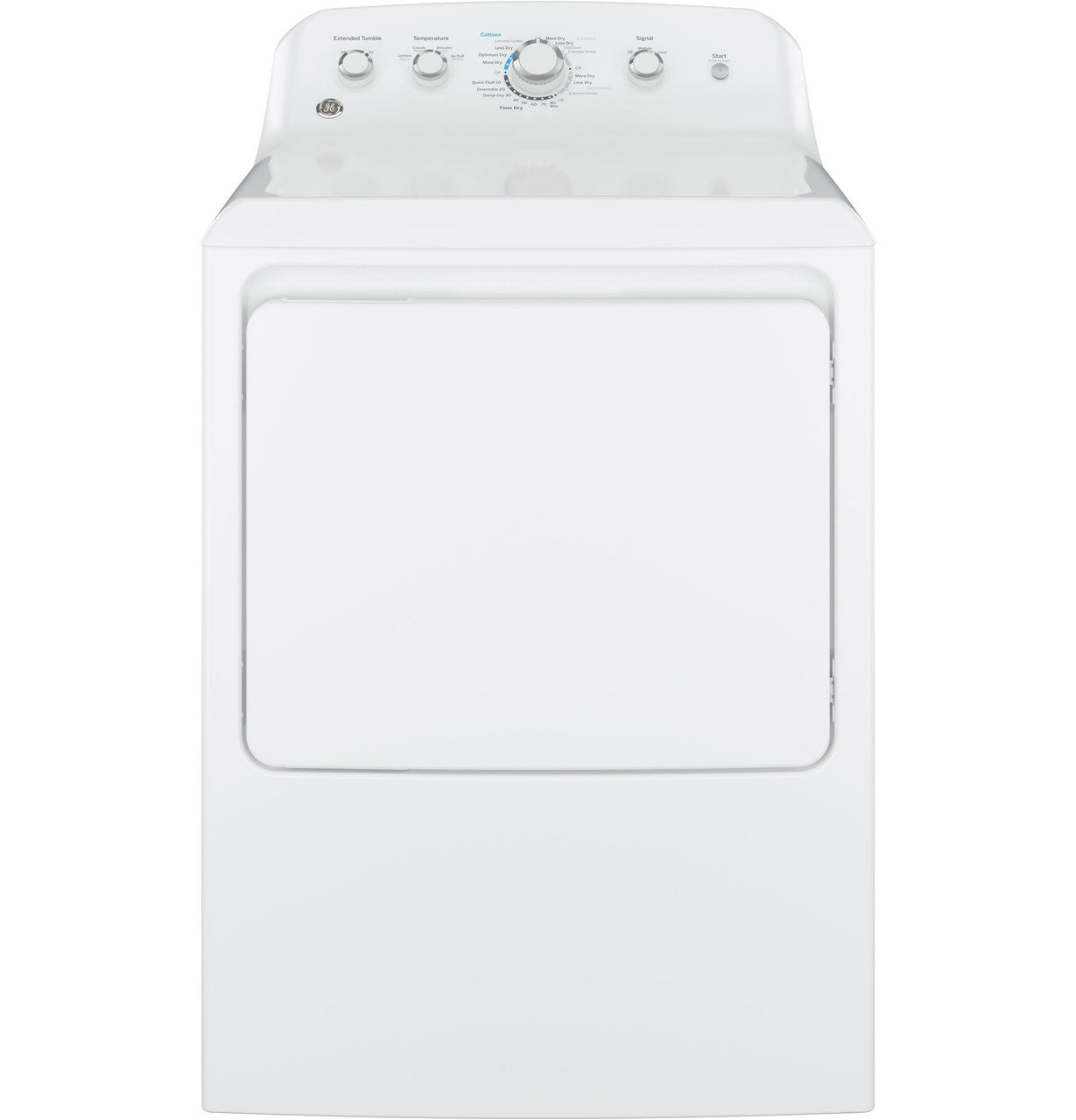 GE 7.2 cu. ft. Capacity aluminized alloy drum Electric Dryer - GTD42EASJWW