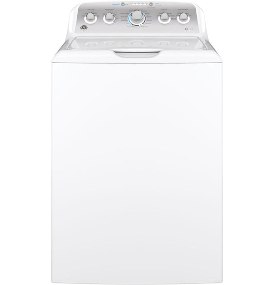 GE 4.6 cu. ft. Capacity Washer with Stainless Steel Basket - GTW500ASNWS