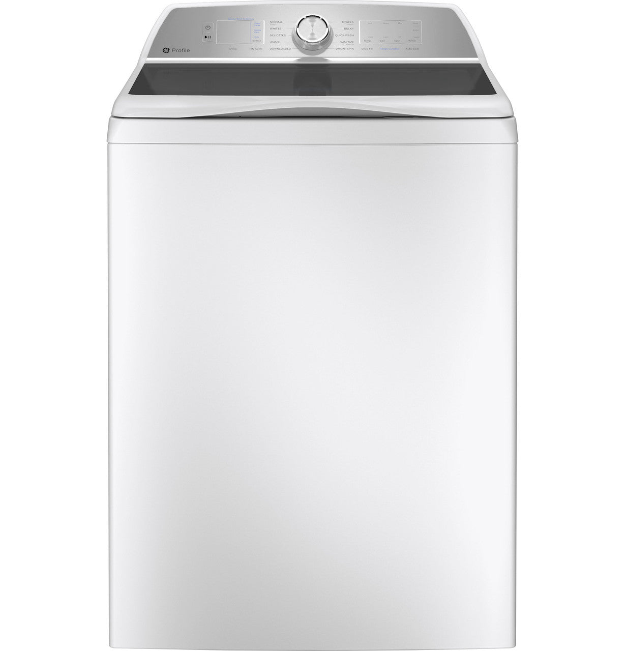 GE Profile 5.0 cu. ft. Capacity Washer w/ Smarter Wash Technology - PTW600BSRWS