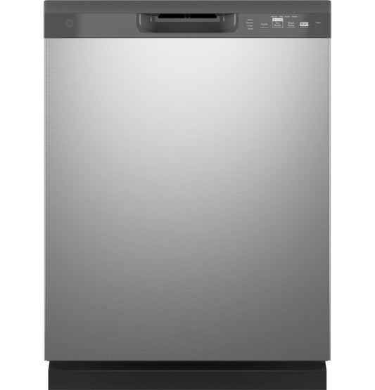 GE ENERGY STAR Dishwasher with Front Controls - GDF510PSRSS