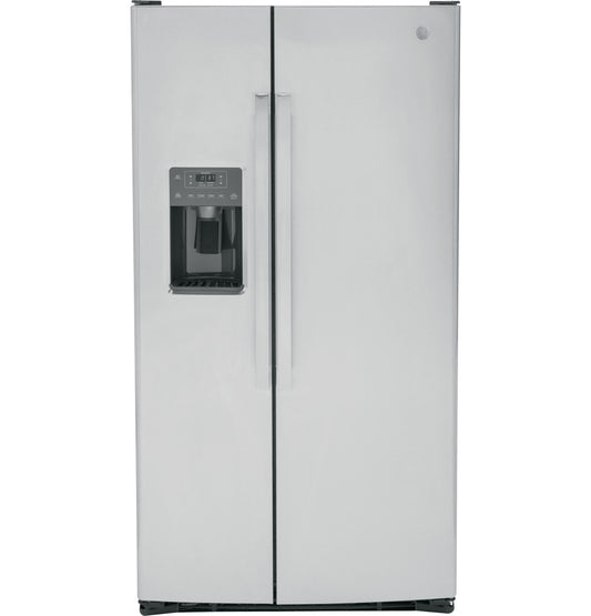 GE 25.3 Cu. Ft. Side-By-Side Refrigerator - GSS25GYPFS