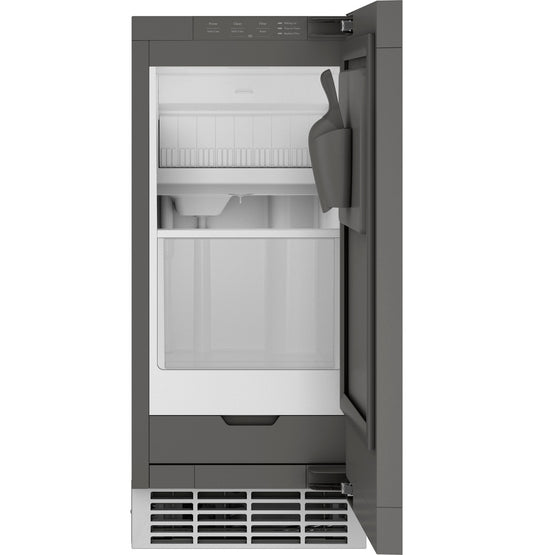 GE 15" 50lb Built-In or Freestanding Ice Maker w/ Cubed Ice - UCC15NPRII