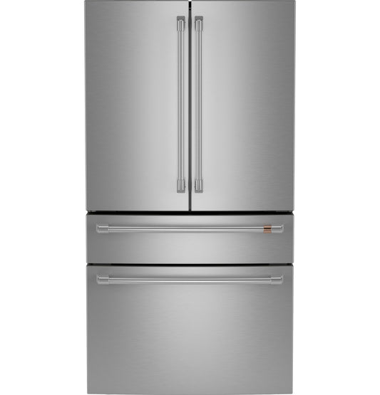 Cafe ENERGY STAR 28.7 Cu. Ft. Smart 4-Door French-Door Refrigerator - CGE29DP2TS1